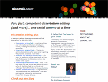 Tablet Screenshot of dissedit.com